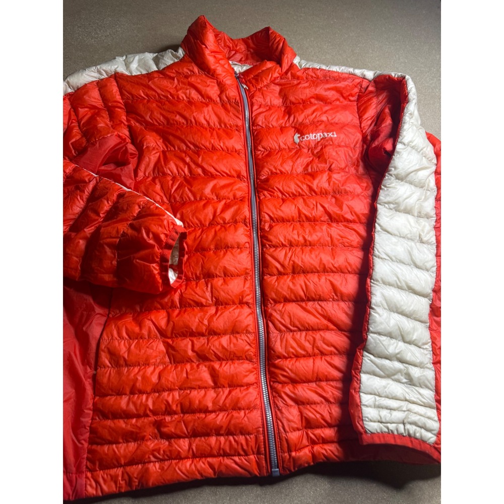 Cotopaxi Fuego LT 950-Fill Down Polartec Alpha Insulated Jacket Red Mens Medium - Picture 2 of 11